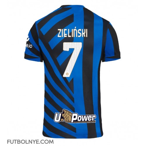 Camiseta Inter Milan Piotr Zielinski #7 Primera Equipación 2024-25 manga corta